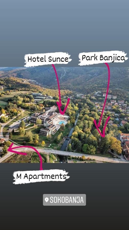 M Apartments Сокобаня Екстер'єр фото